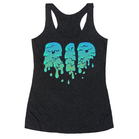 RIP Green Slime Racerback Tank | LookHUMAN