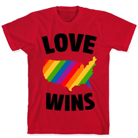 Love Wins T-Shirts | LookHUMAN