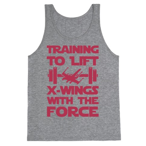 Training To Lift X-Wings With The Force Tank Top