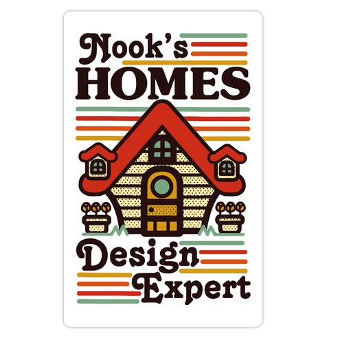 Nook's Homes Design Expert Die Cut Sticker