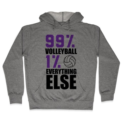 99% Volleyball Hooded Sweatshirt