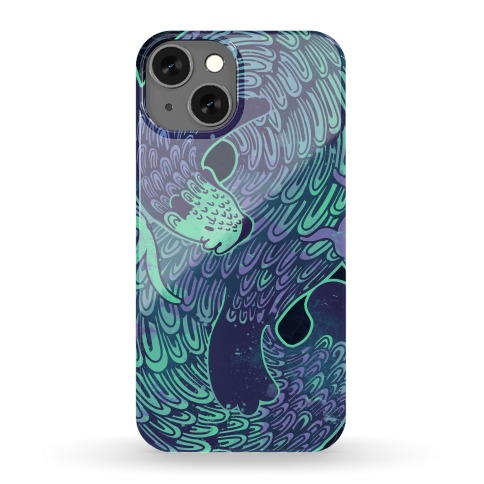 Swirling Wave Otter Phone Case