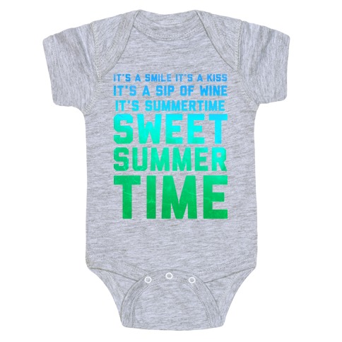 Sweet Summertime Baby One-Piece