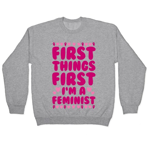Fancy Feminist Pullover