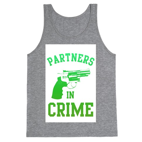 Partners in Crime (Green) Tank Top