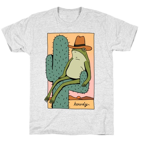 Howdy Frog Cowboy T-Shirt