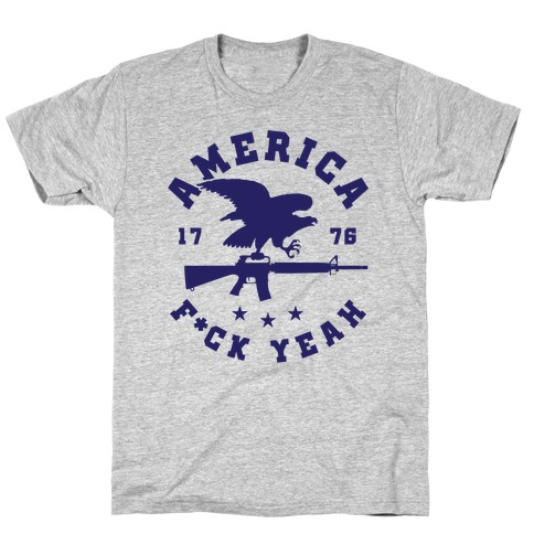 America F*ck Yeah Eagle T-Shirt