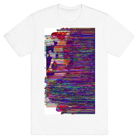 Glitch Art Pinup T-Shirt