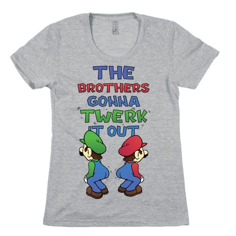 The Brothers Gonna Twerk It Out Womens T-Shirt