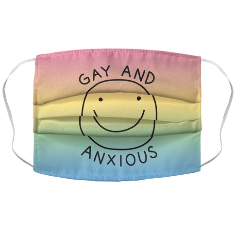 Gay And Anxious Accordion Face Mask