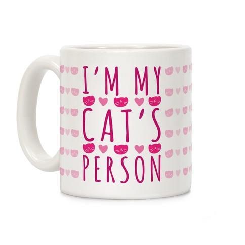 I'm My Cat's Person Coffee Mug
