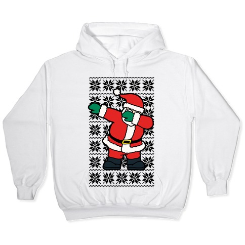dabbing santa hoodie