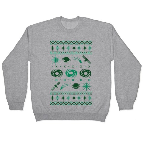 Interstellar Christmas Sweater Pattern Pullover