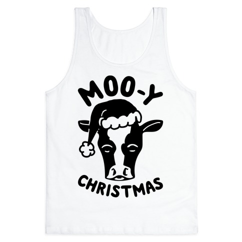 Moo-y Christmas Tank Top