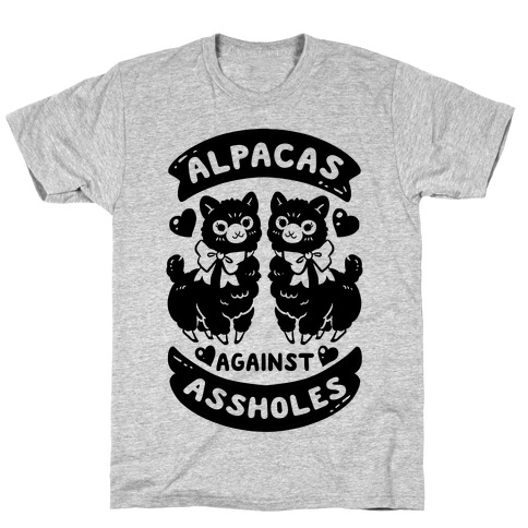 Alpacas Against Assholes T-Shirt