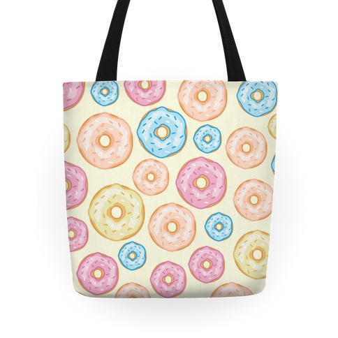Donut Pattern Tote