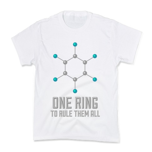 Lord of the Benzene Ring Kids T-Shirt