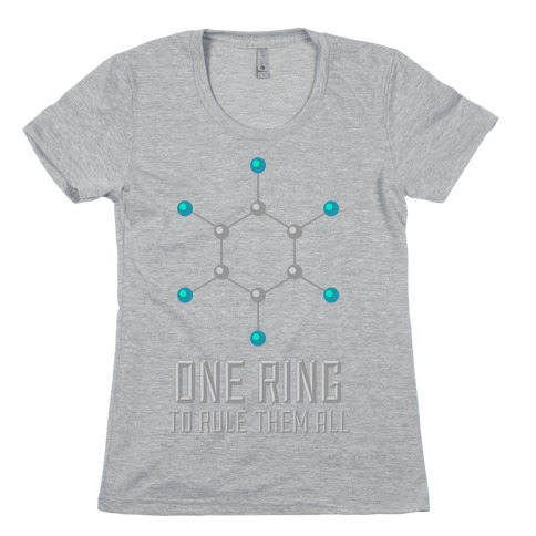 Lord of the Benzene Ring Womens T-Shirt