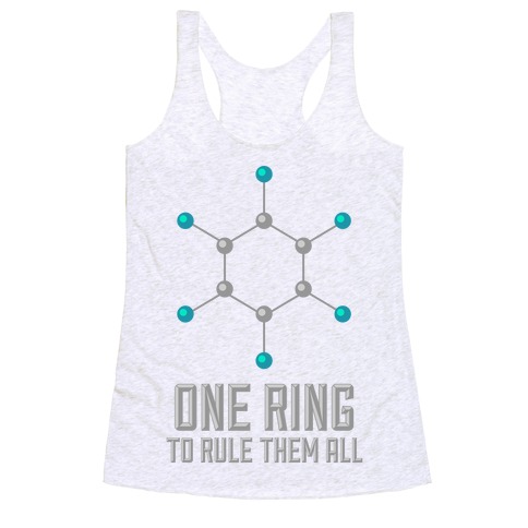 Lord of the Benzene Ring Racerback Tank Top