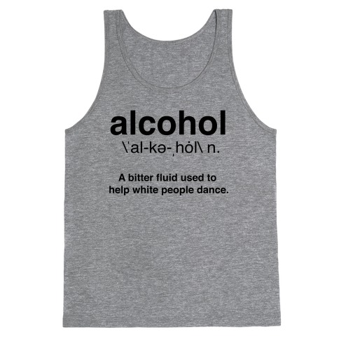 Alcohol Definition Tank Top