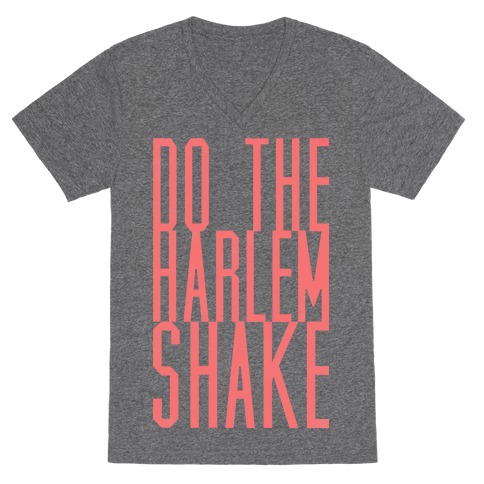 Harlem Shakin (glow) V-Neck Tee Shirt