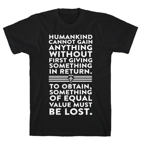 The First Law of Alchemy T-Shirt
