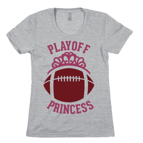 Playoff Princess (Football) Womens T-Shirt