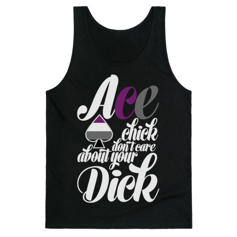 Ace Chick Don't Care Tank Top