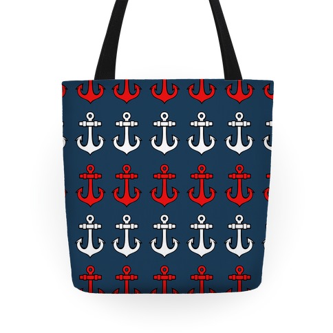 Anchor Pattern Tote