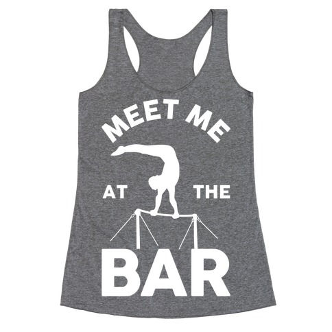 Meet Me At The Bar Gymnastics Racerback Tank Top