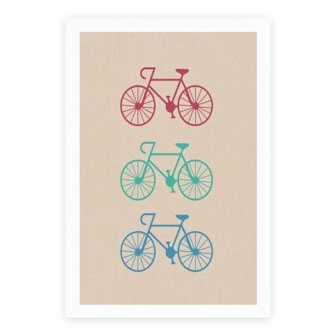 Bikes Poster