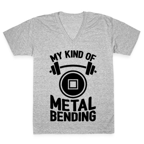 My Kind Of Metalbending V-Neck Tee Shirt
