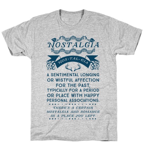Nostalgia Definition T-Shirt