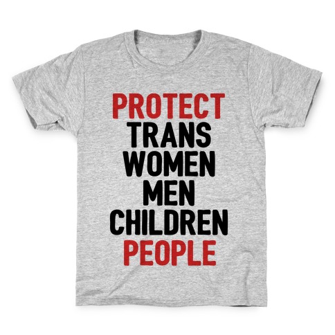 Protect People Kids T-Shirt