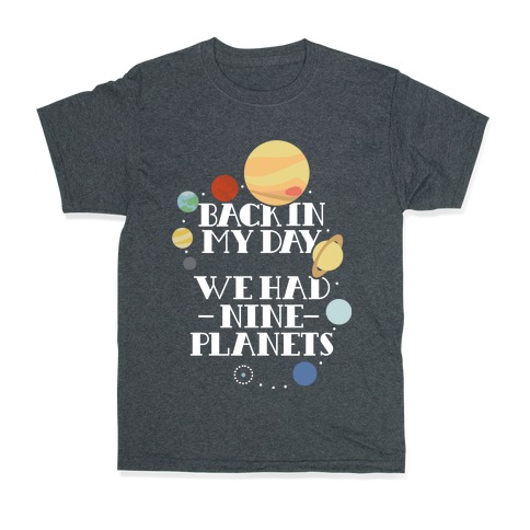 Nine Planets T-Shirt | LookHUMAN