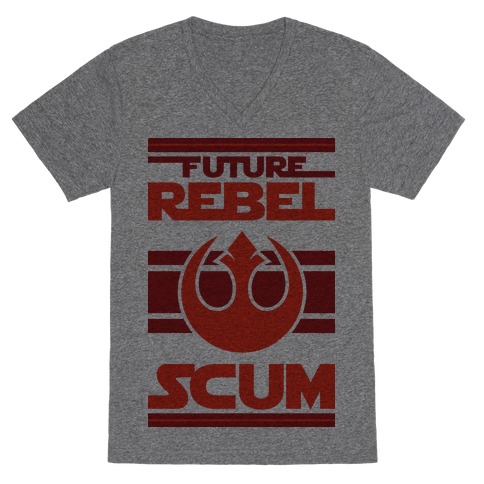 Future Rebel Scum V-Neck Tee Shirt