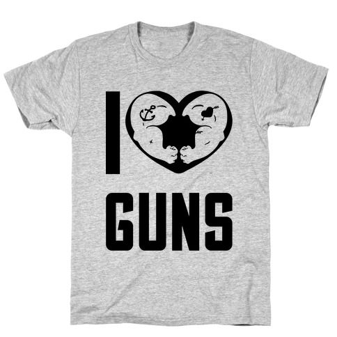 I Heart Guns T-Shirt