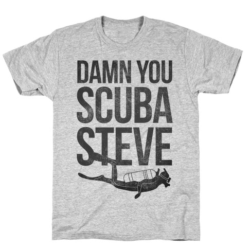 scuba steve tshirts