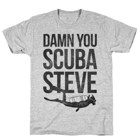 scuba steve tshirts