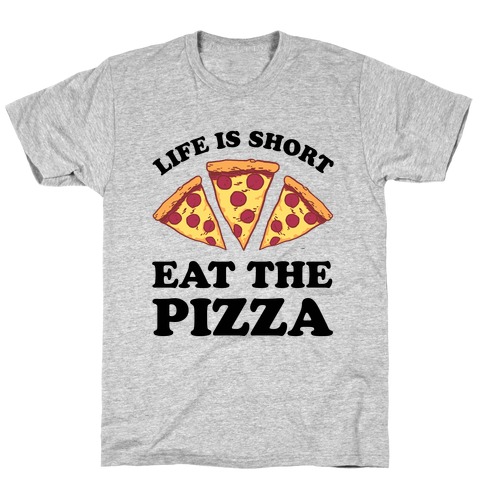 life on a pizza