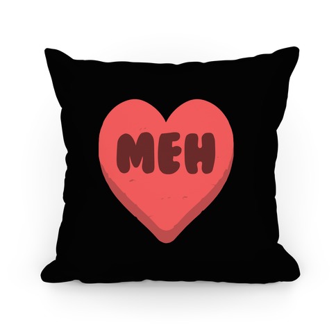 Valentine's Day Heart Meh Pillow Pillow