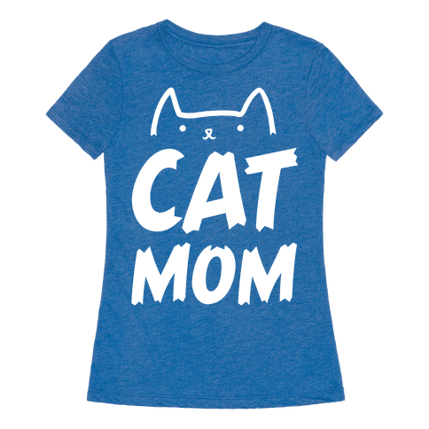 Cat Mom T-Shirt | LookHUMAN
