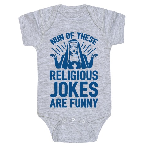 Nun Jokes Baby One-Piece