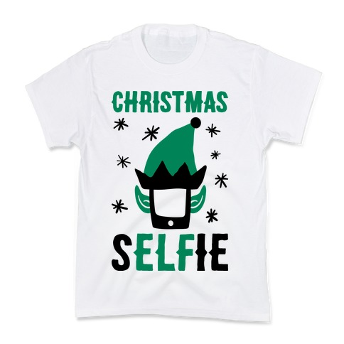Christmas Selfie Kids T-Shirt