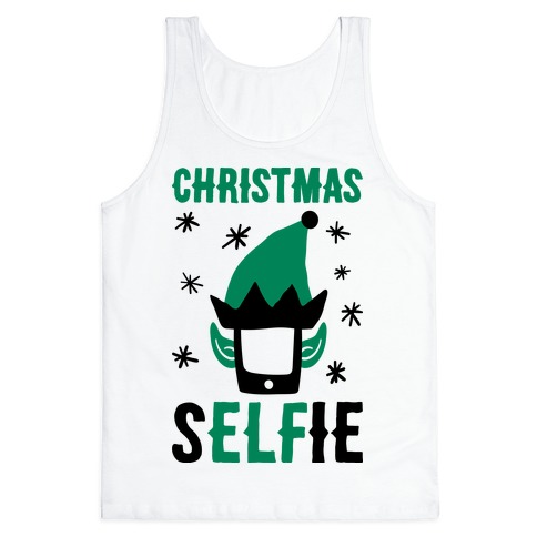 Christmas Selfie Tank Top