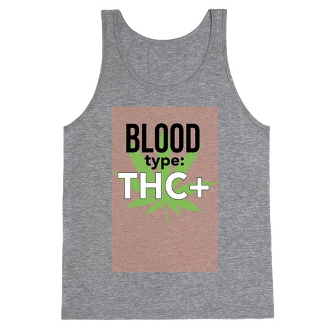 Blood Type THC + Tank Top