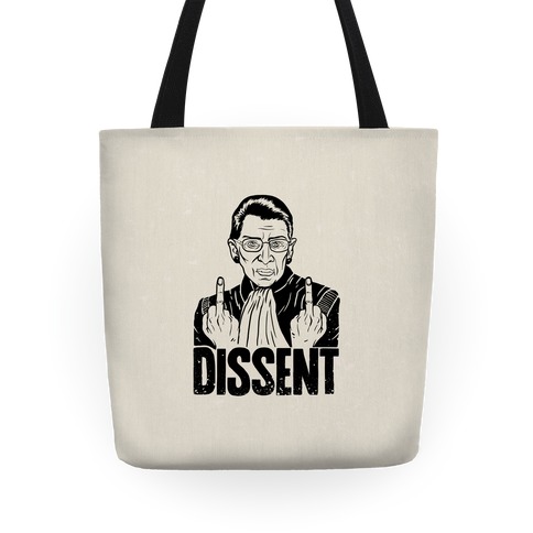 ruth bader ginsburg tote bag