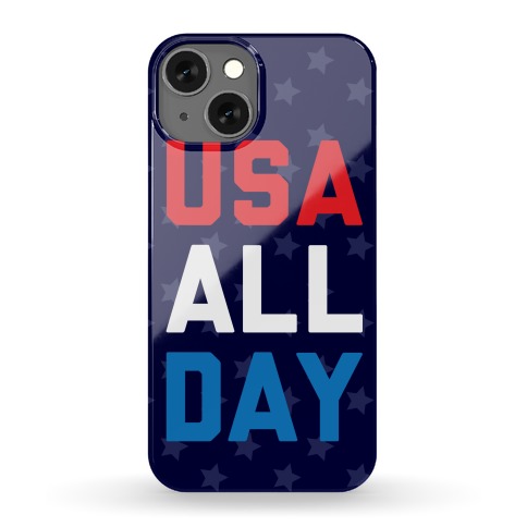 USA All Day Phone Case