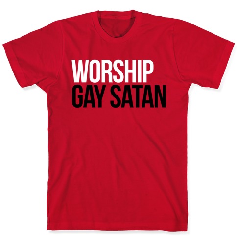 let's worship satan shirt