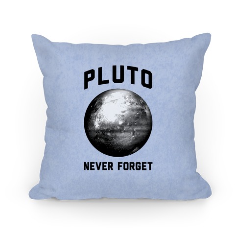 pluto plush pillow